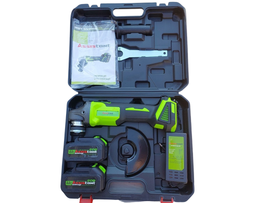 Машина шліфувальна кутова акумуляторна Assistant МШУ125/20БЩ