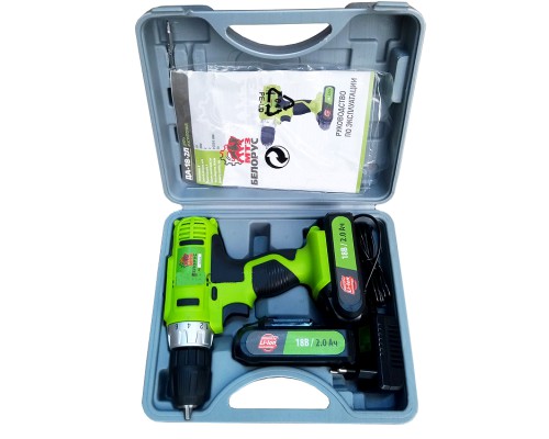 Шурупокрут акумуляторний Білорус ДА 18-2Л